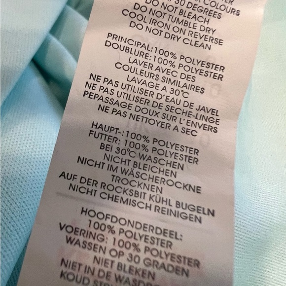 New Nasty Gal Light Green Long Sleeve Tiered Dress - Picture 8 of 8